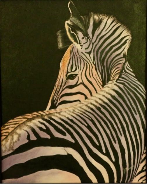 REFLECTION by Audrey Minard; oil on canvas