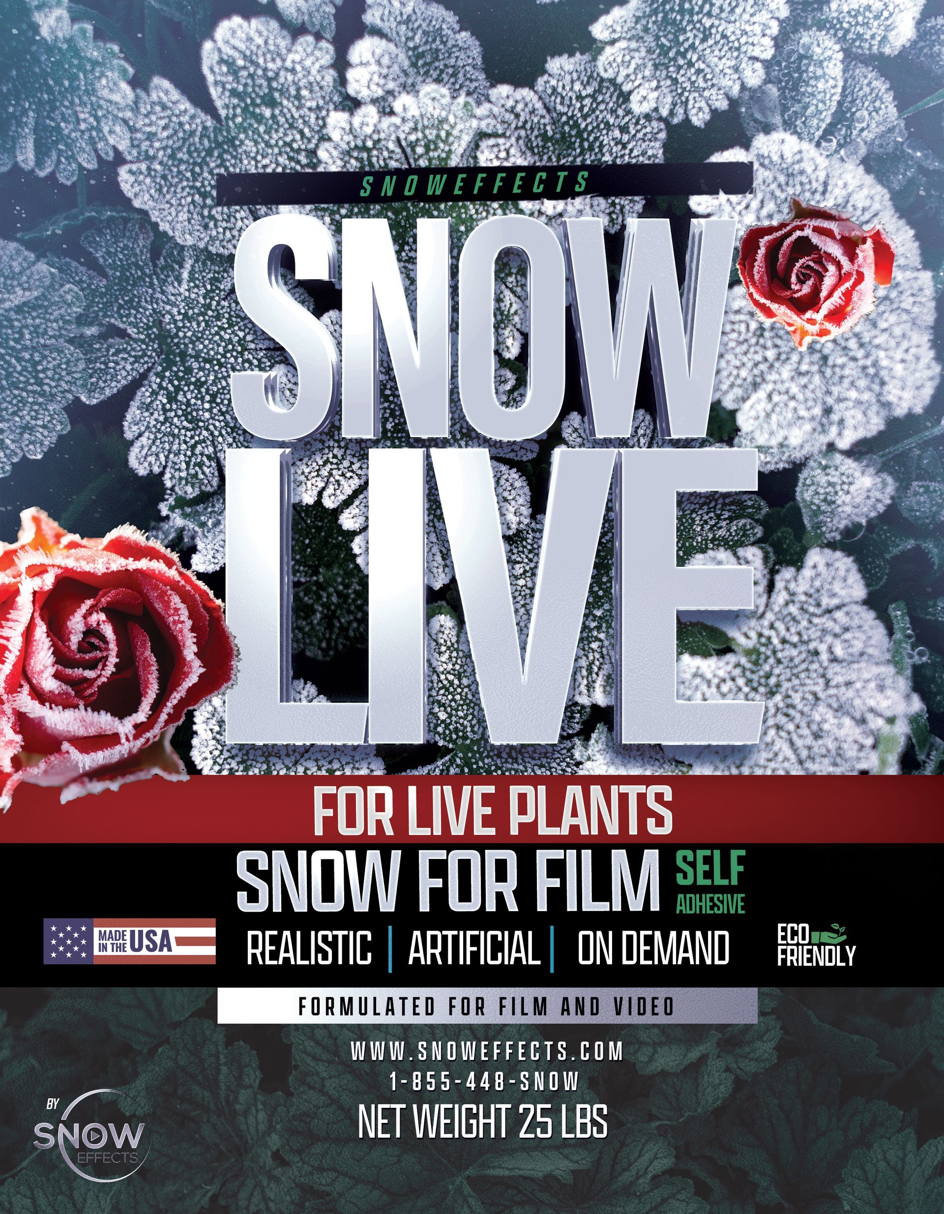 live snow artificial snow