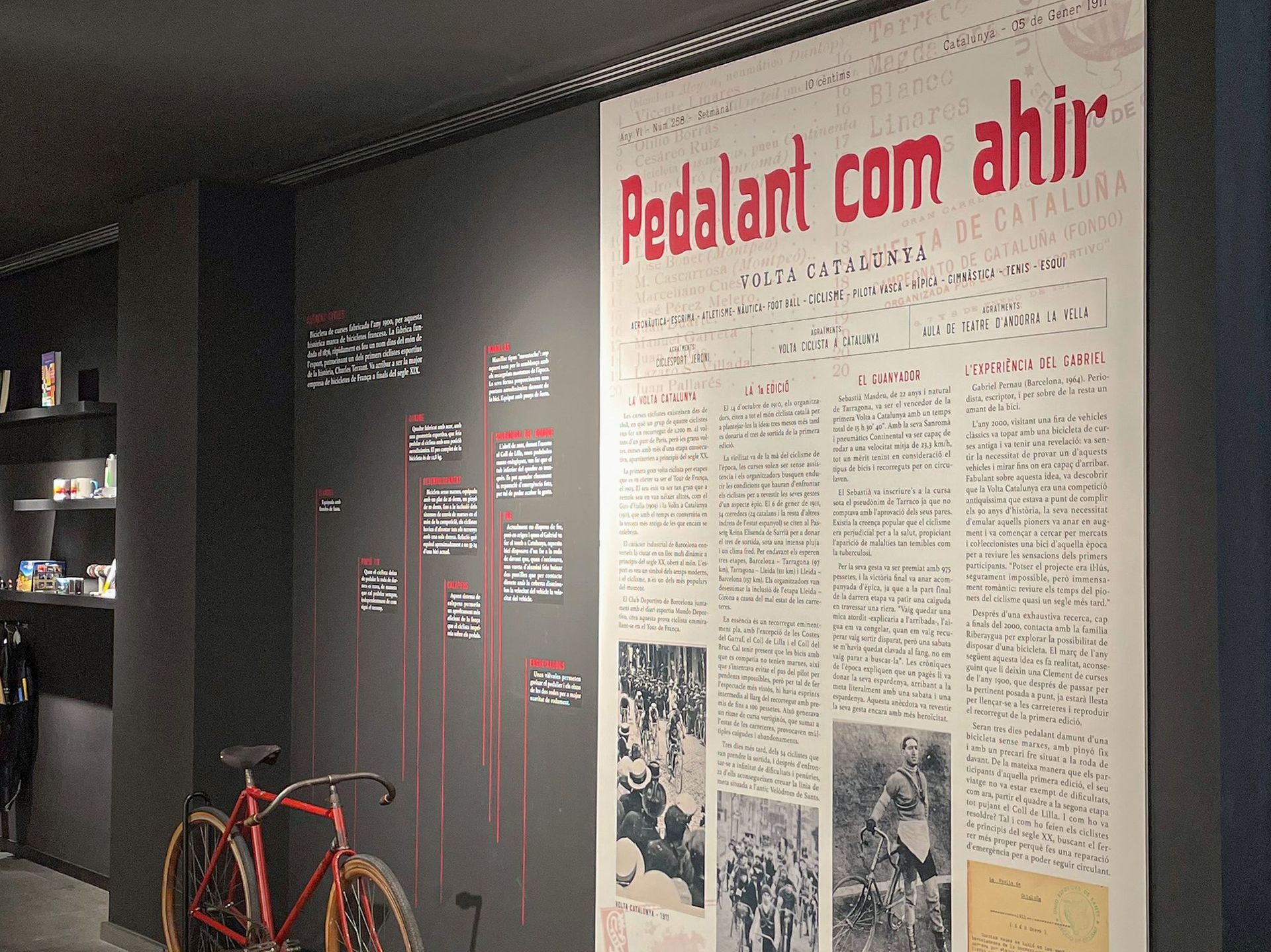 Exposició Efímera Pedalant com ahir Exposició Efímera Pedalant com ahir