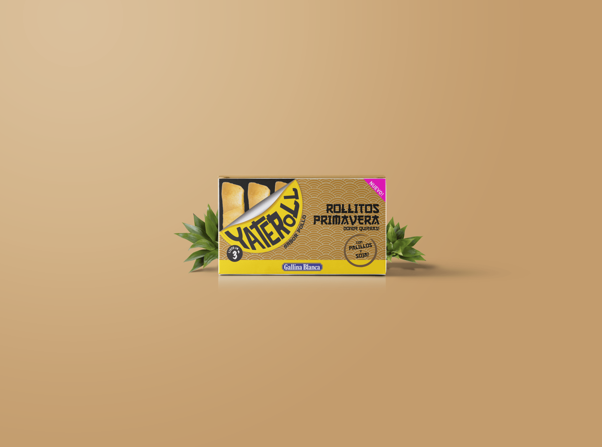 Proyecto realizado en Elisava desarrollado por Mersi Studio. Yateroll son rollitos de primavera.