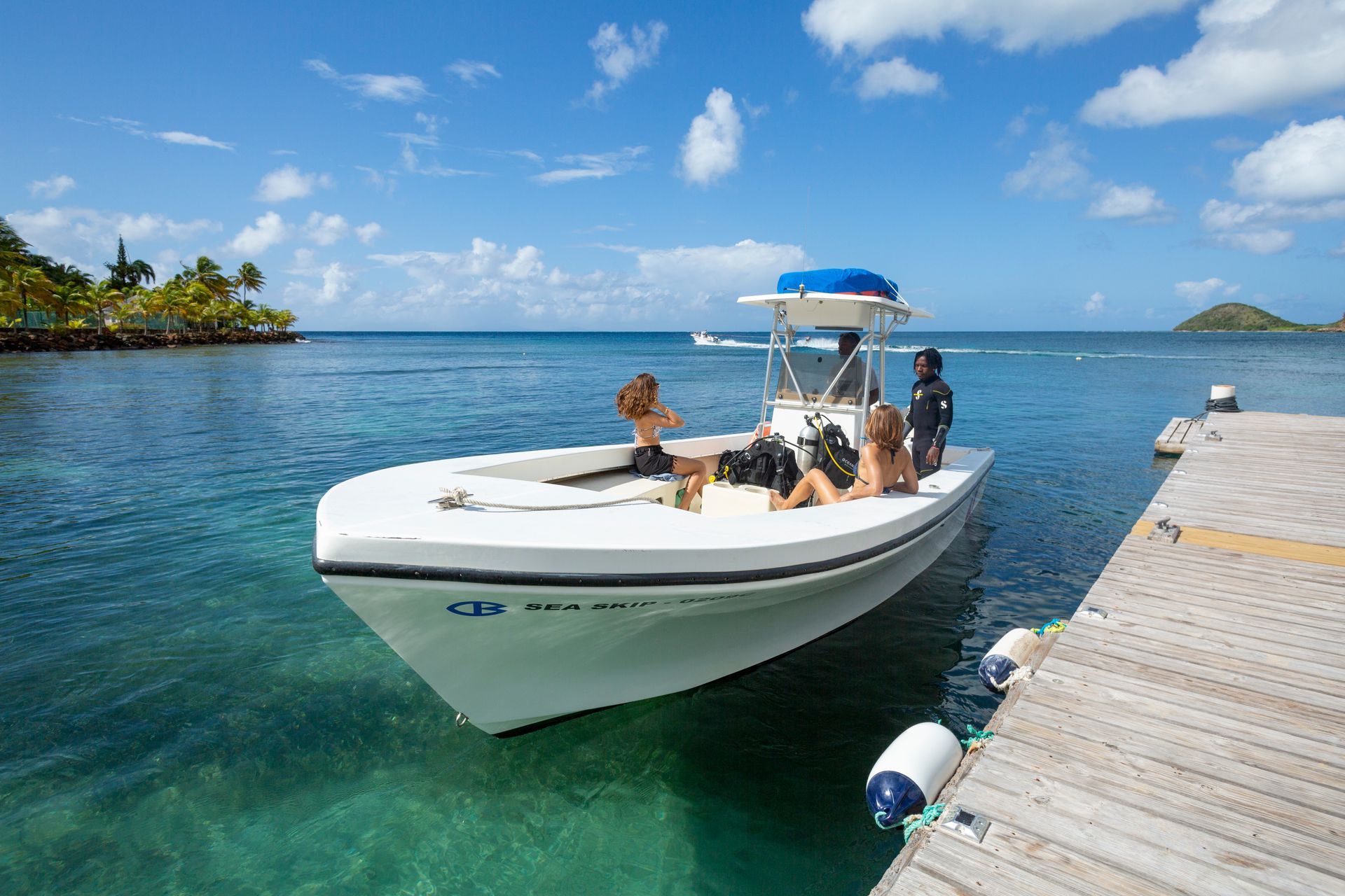 Curtain Bluff Diving