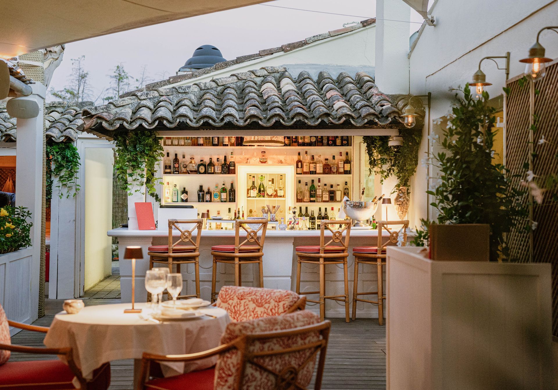 Hôtel la Tartane, Saint-Tropez Bar