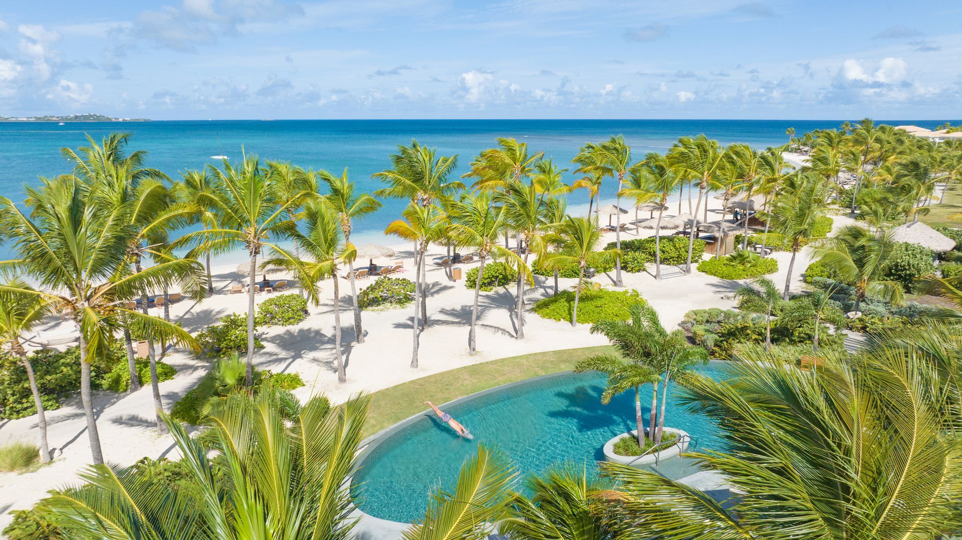 Jumby Bay Island Pool & Beach