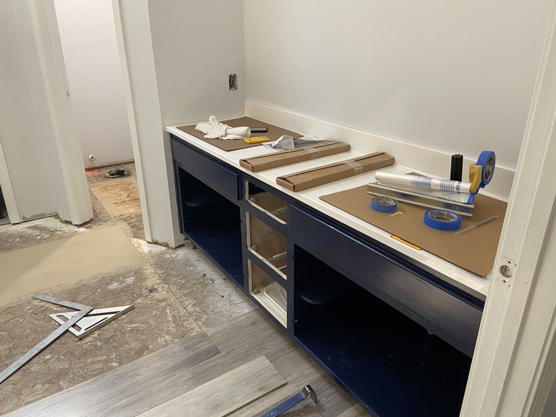 Bathroom Remodel-New Counters