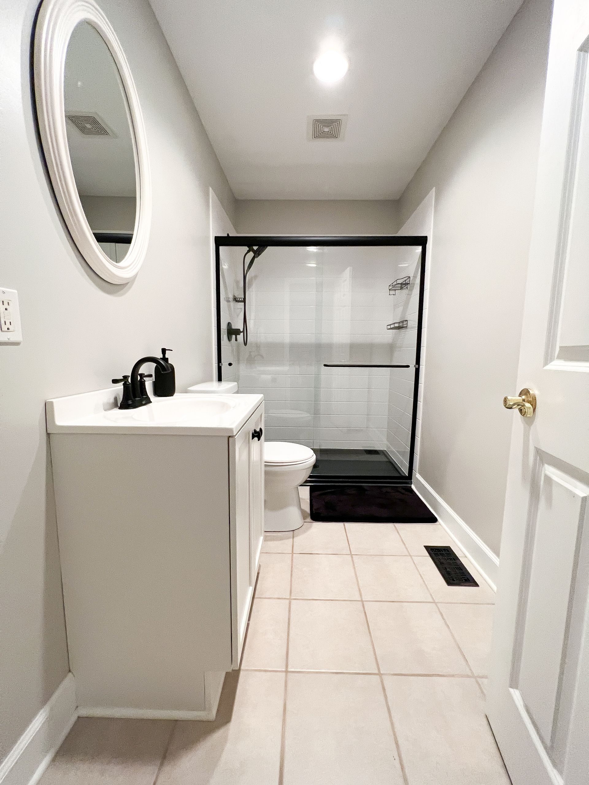 A remodeled bathroom