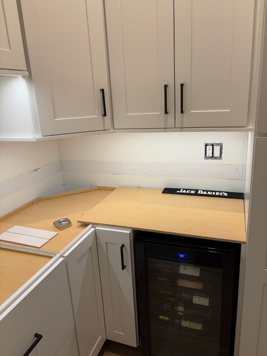 Kitchen Backsplashes - Before