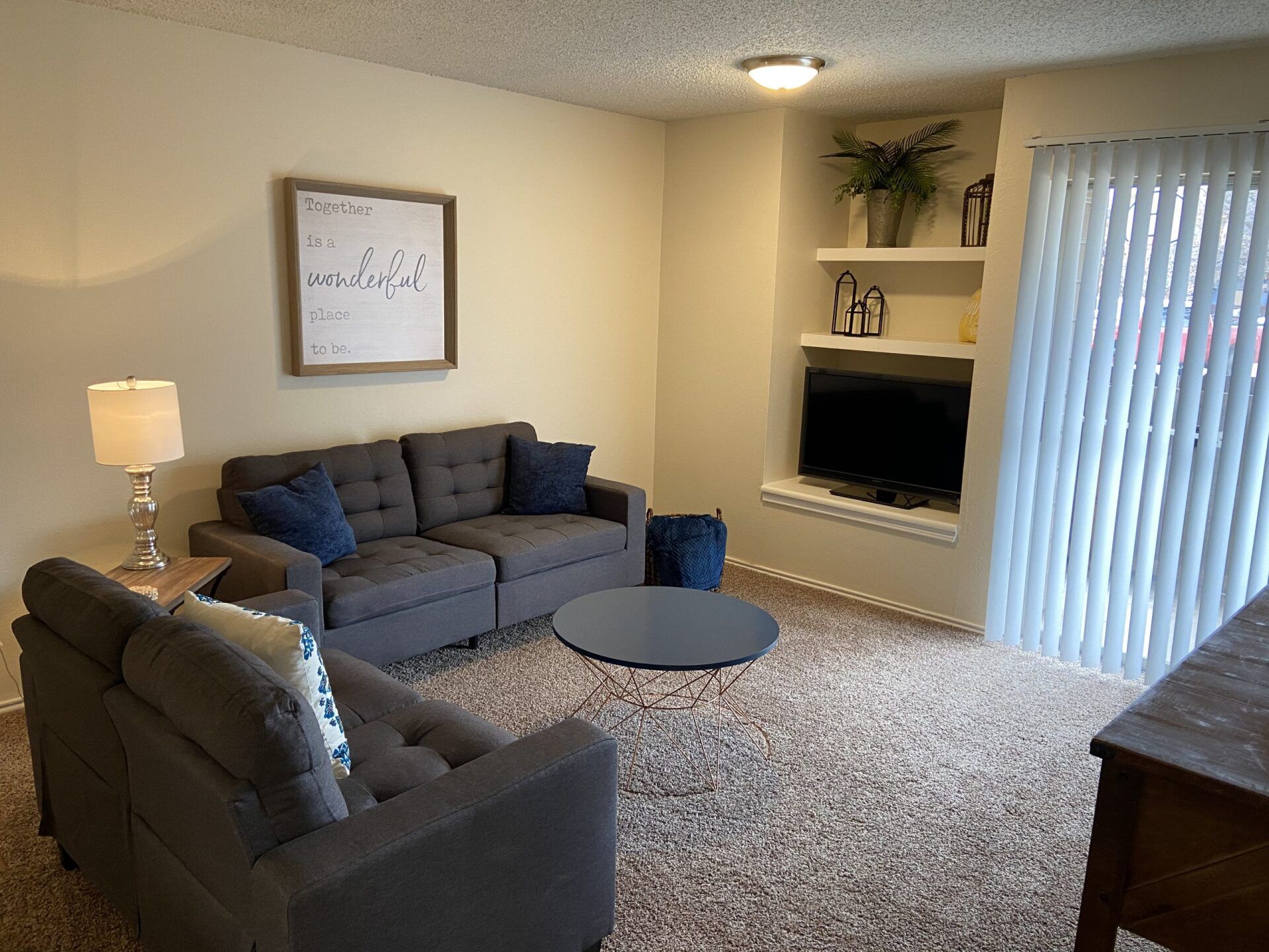 Internal view of living room