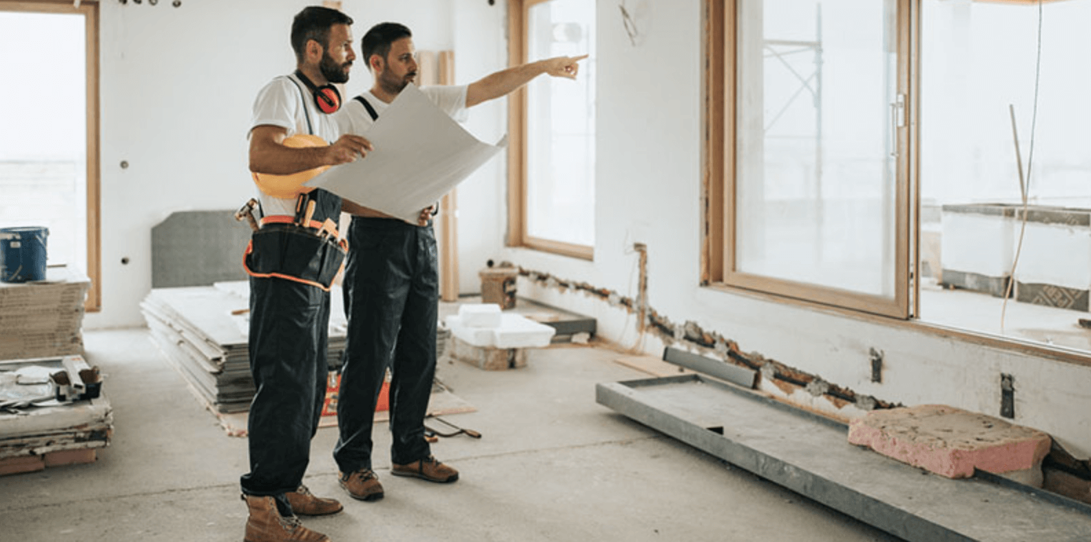 contractor creates a new home addition in richardson, TX