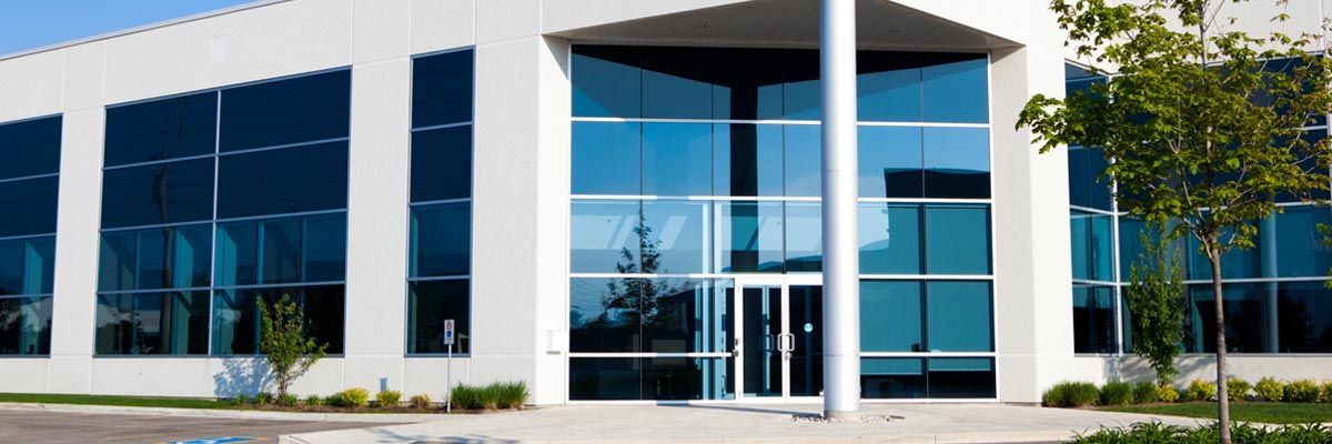 Building with tinted glass windows | Penrith, NSW | Supertint