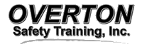 Overton Safety Training, Inc. logo in black text on a white background