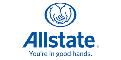 the allstate logo says `` you 're in good hands . ''