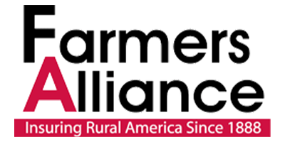 the logo for the farmers alliance insuring rural america since 1888