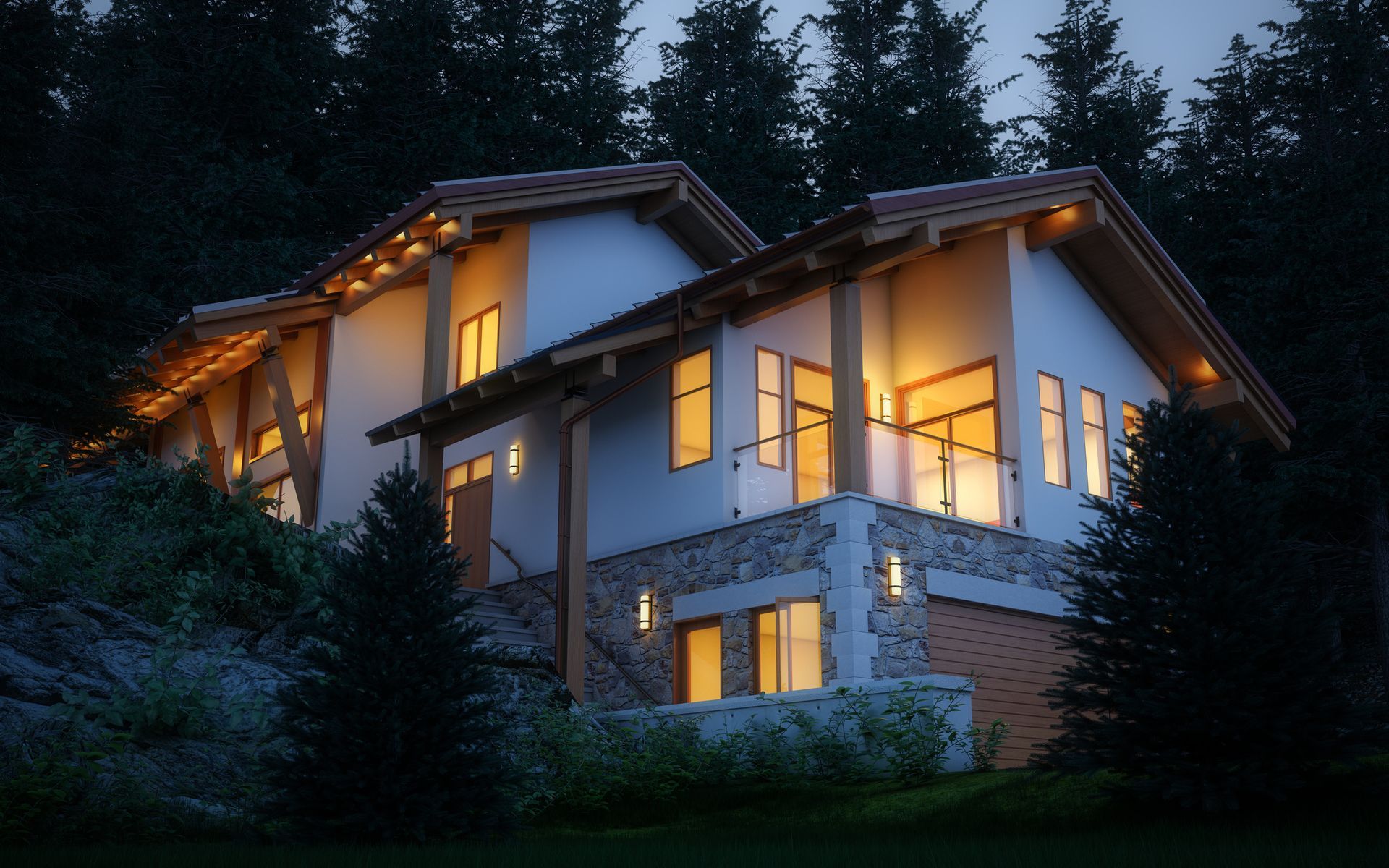 Villa — Milton, FL — H&H Residential Plans
