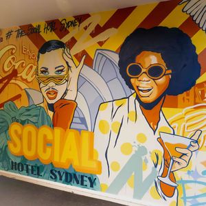 HOSTEL ground floor social art
