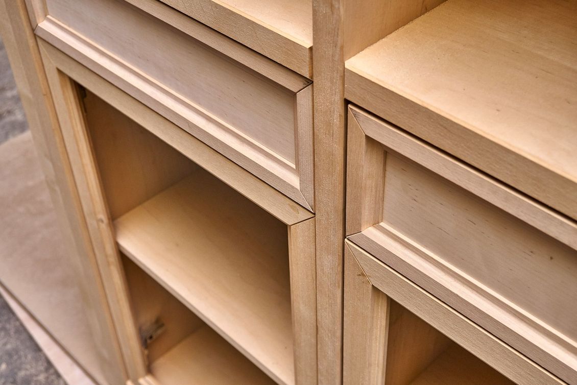 mobile in legno realizzato su misura
