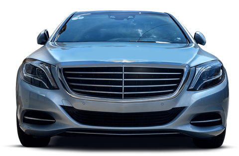 Mercedes Front View | La Saga Auto