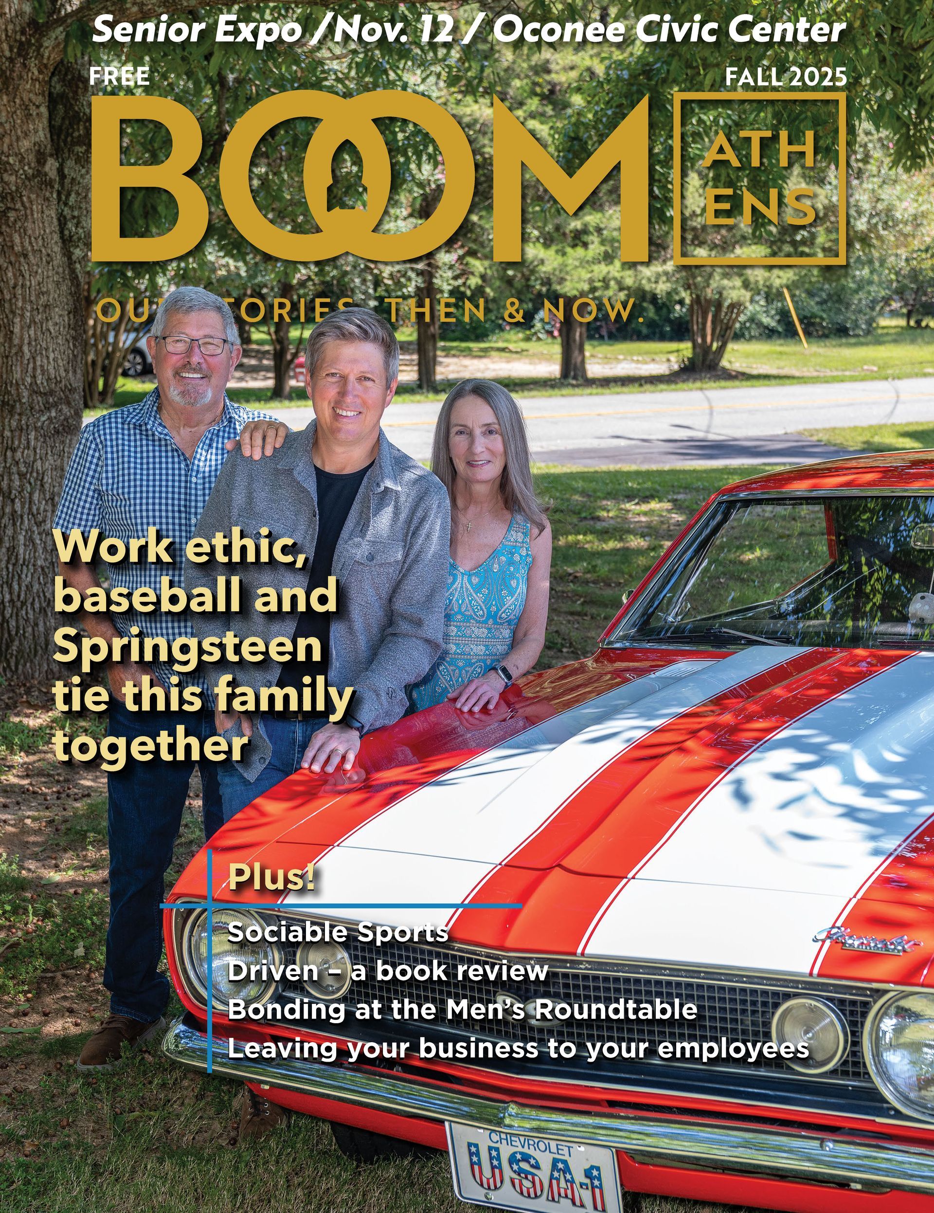 Boom Athens Magazine Cover