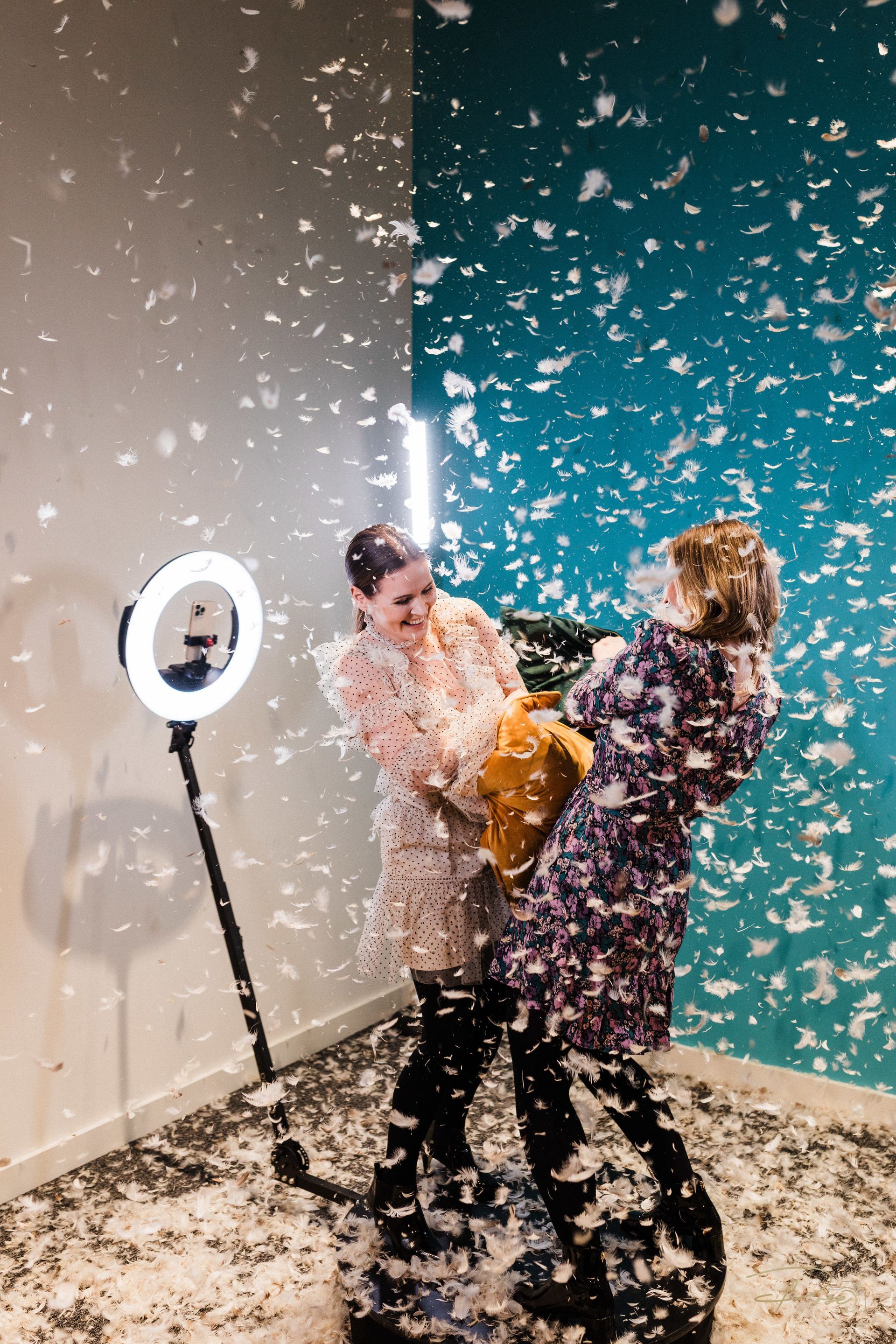 snow photo booth