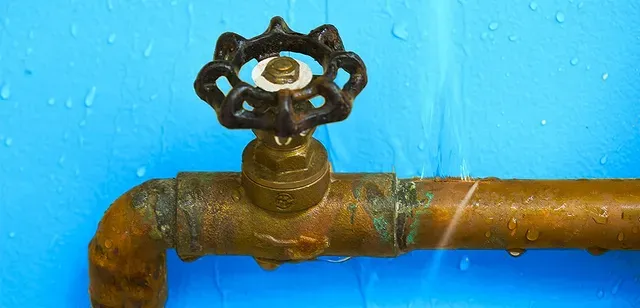 burst pipe Brattleboro, VT