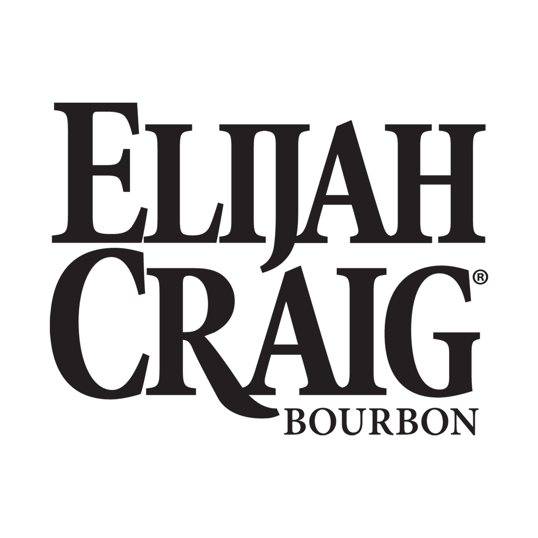 Elijah Craig Bourbon logo in black serif text on a white background