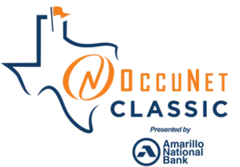 OccuNet Classic logo with orange and blue Texas outline, presented by Amarillo National Bank