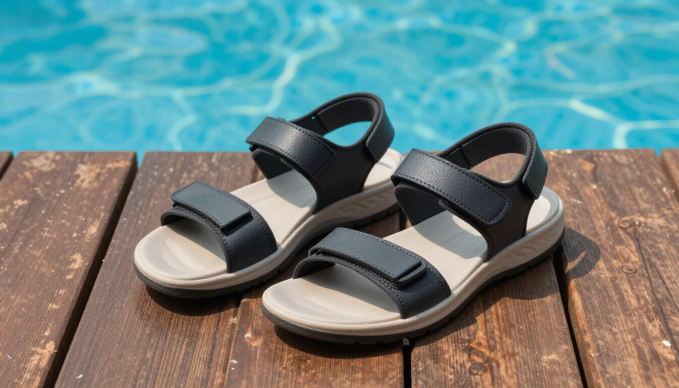 Supportive summer sandals