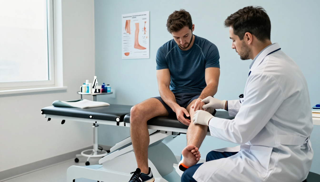 Sports medicine in podiatry foot and ankle recovery evaluation