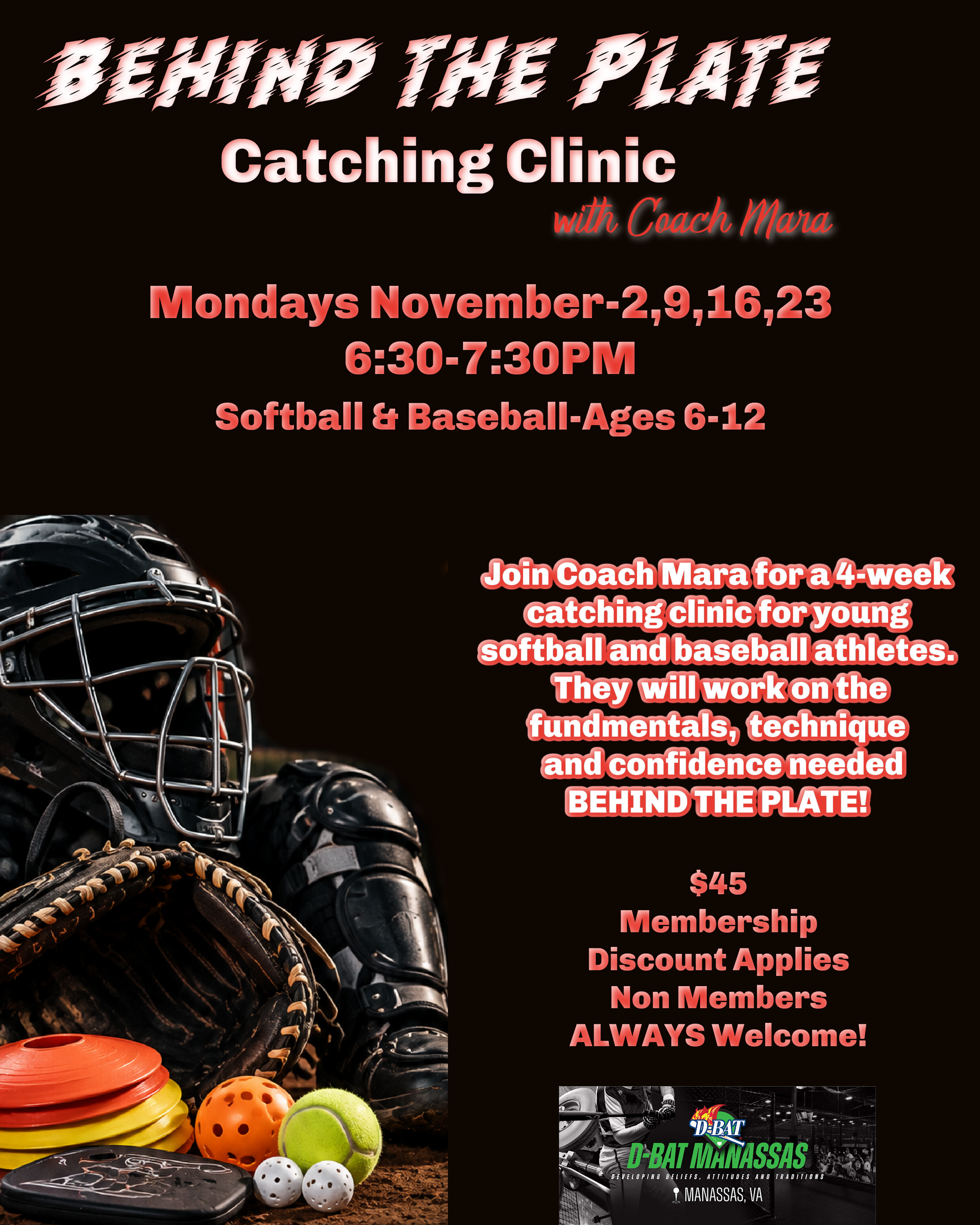 Camp or clinic flyer