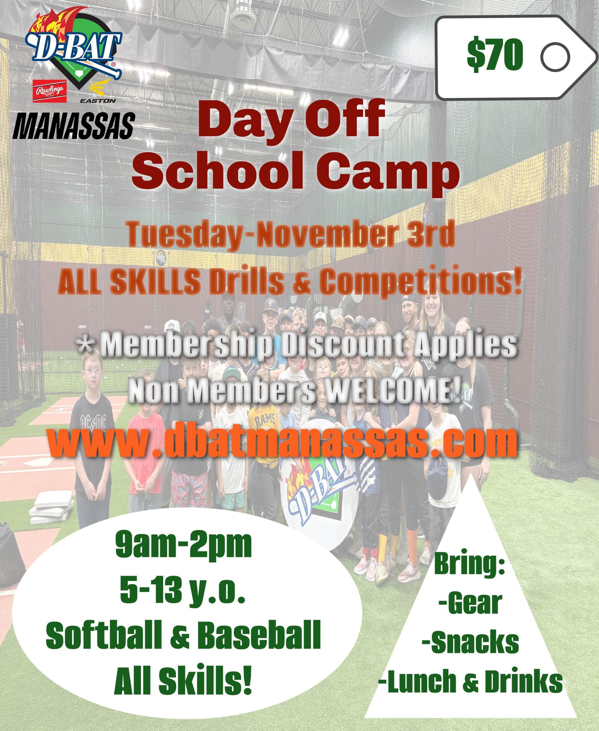 Camp or clinic flyer