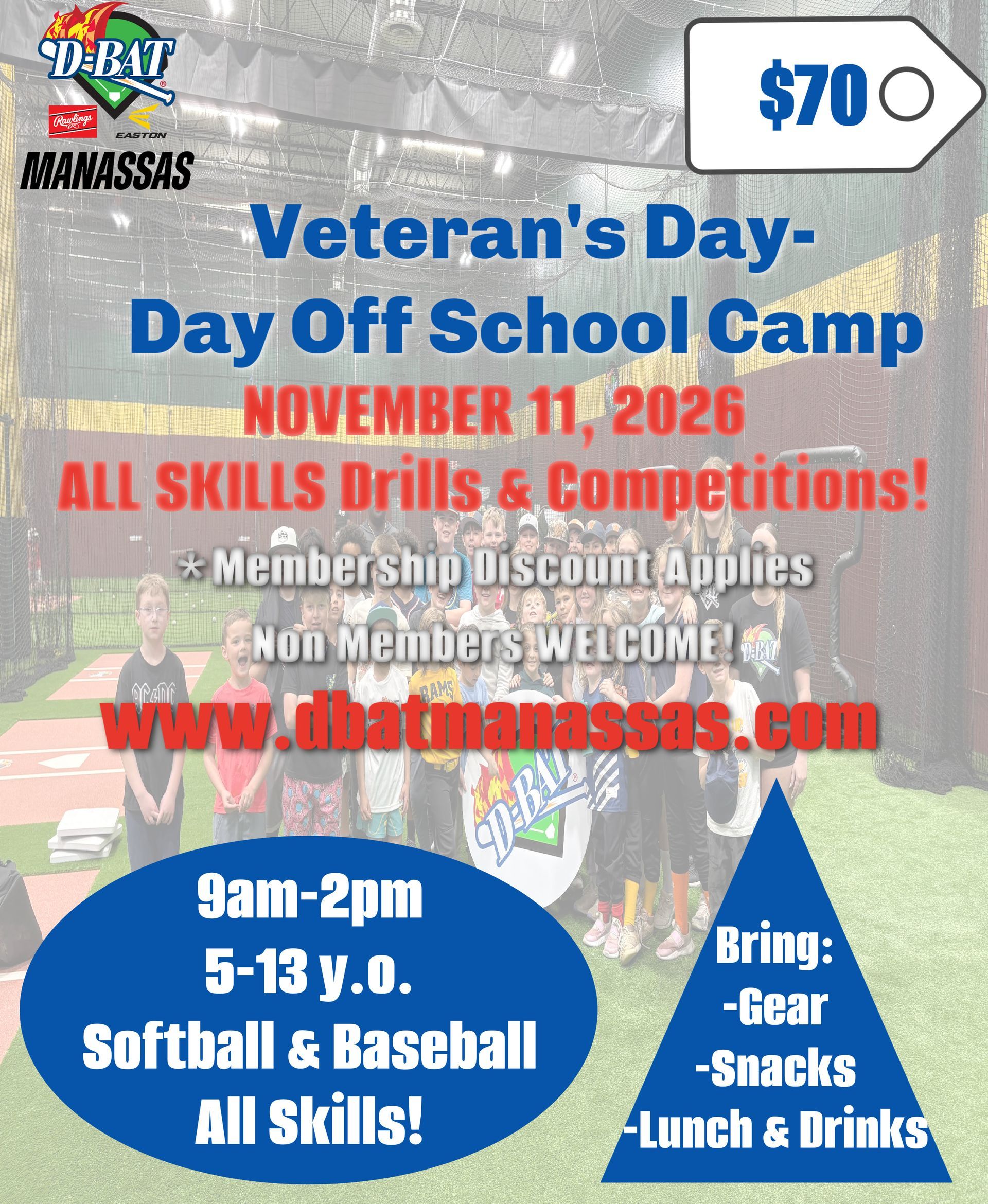 Camp or clinic flyer