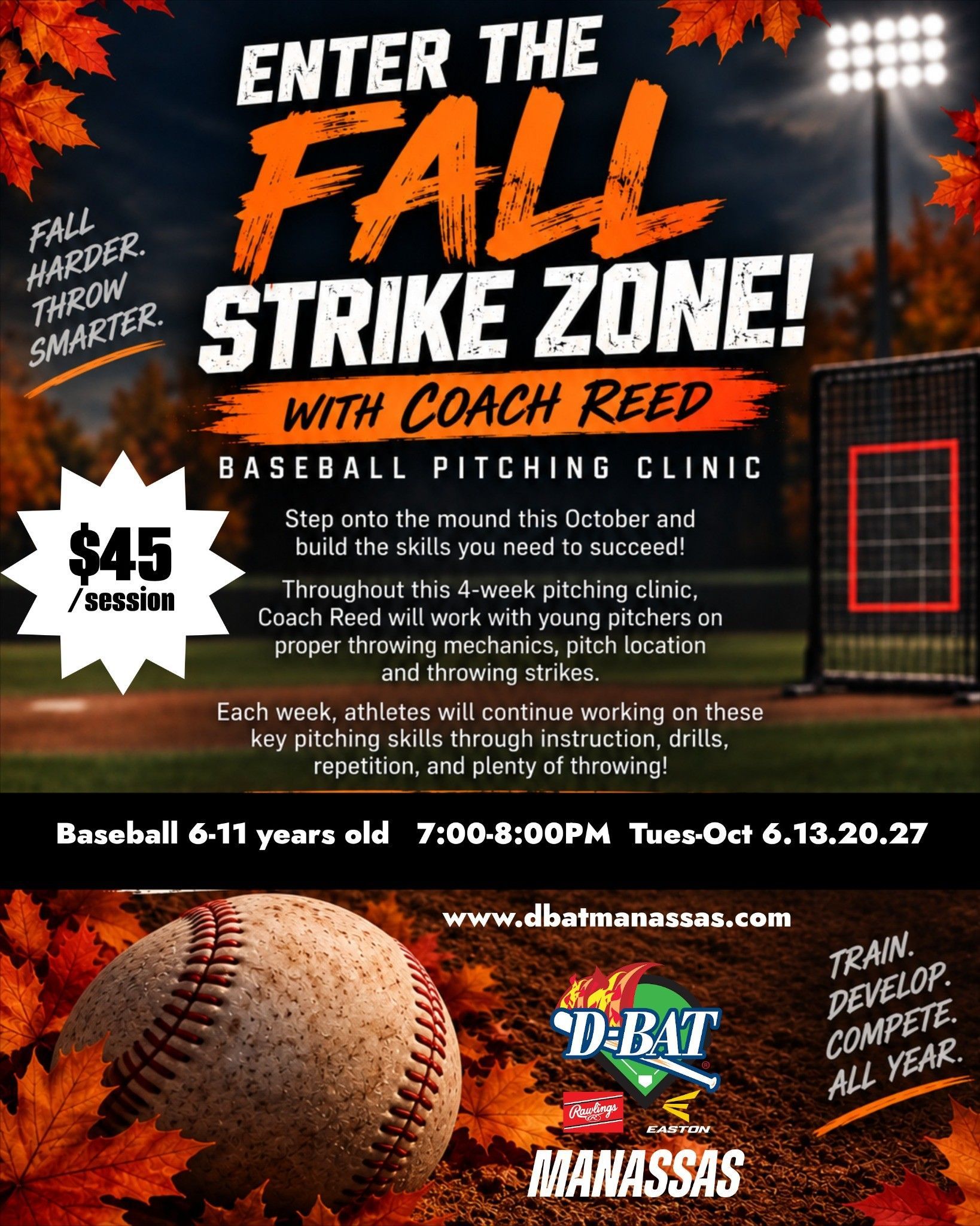 Camp or clinic flyer
