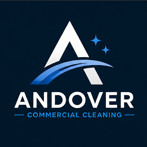 Andover Commercial Cleaning logo with a modern
