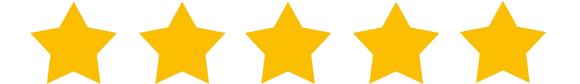 A row of yellow arrows on a white background.