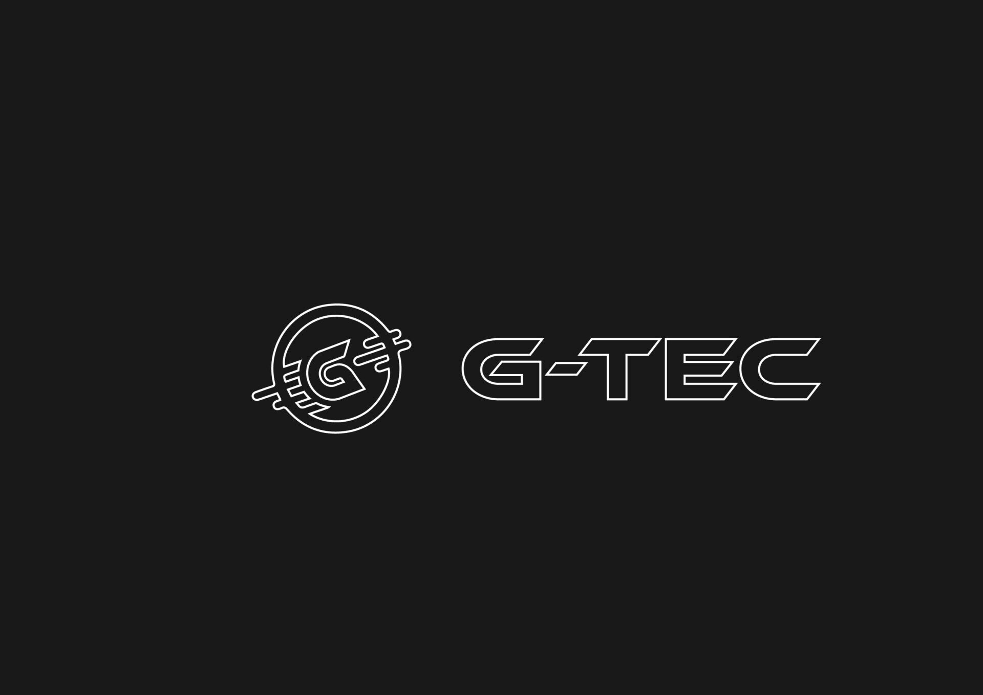 Logo met een gestileerde G in een cirkel en de tekst