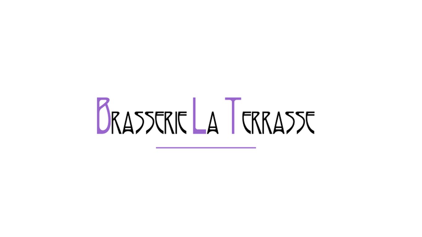 Het oude logo van Brasserie La Terrasse