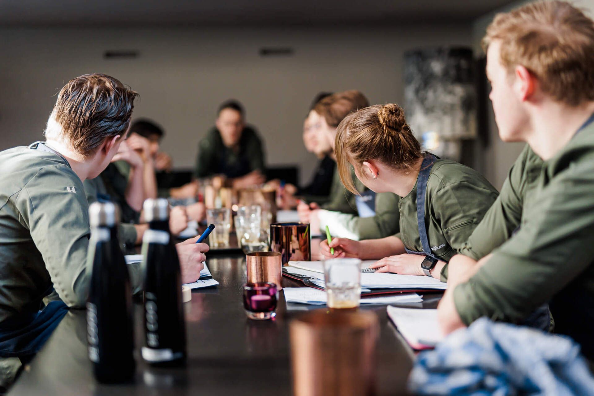 Teambespreking Restaurant De Treeswijkhoeve - Restaurantmarketing