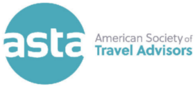 The logo for the american society of travel advisors