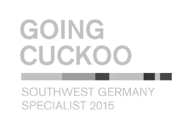 The logo for going cuckoo southwest germany specialist 2015