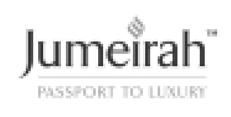 A black and white logo for jumeirah passport to luxury.