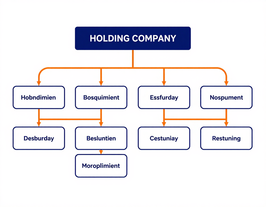 Schematic diagram of IronGate Global holding structure