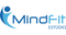 Um logotipo para uma academia chamada mindfit estudio.