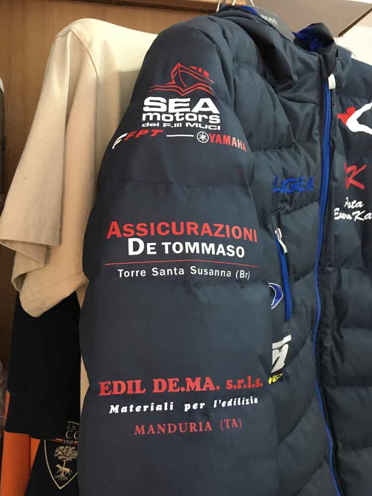 giacca personalizzata