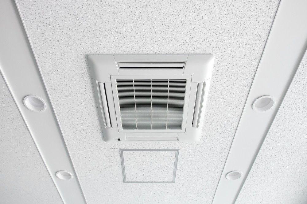 A White Ceiling with Air Vent — Magneto HVAC in Cape York, QLD