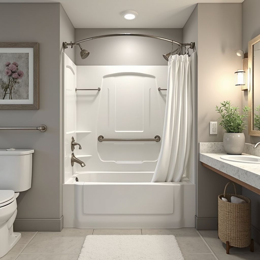 bath tub to shower conversion