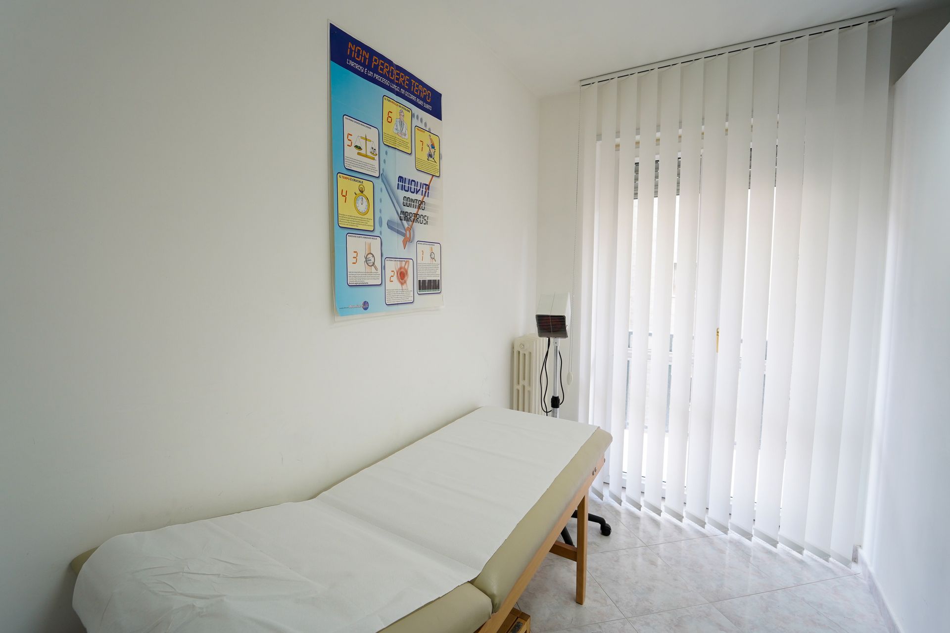 Lettino per fisioterapia