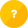 Yellow circle with white question mark.