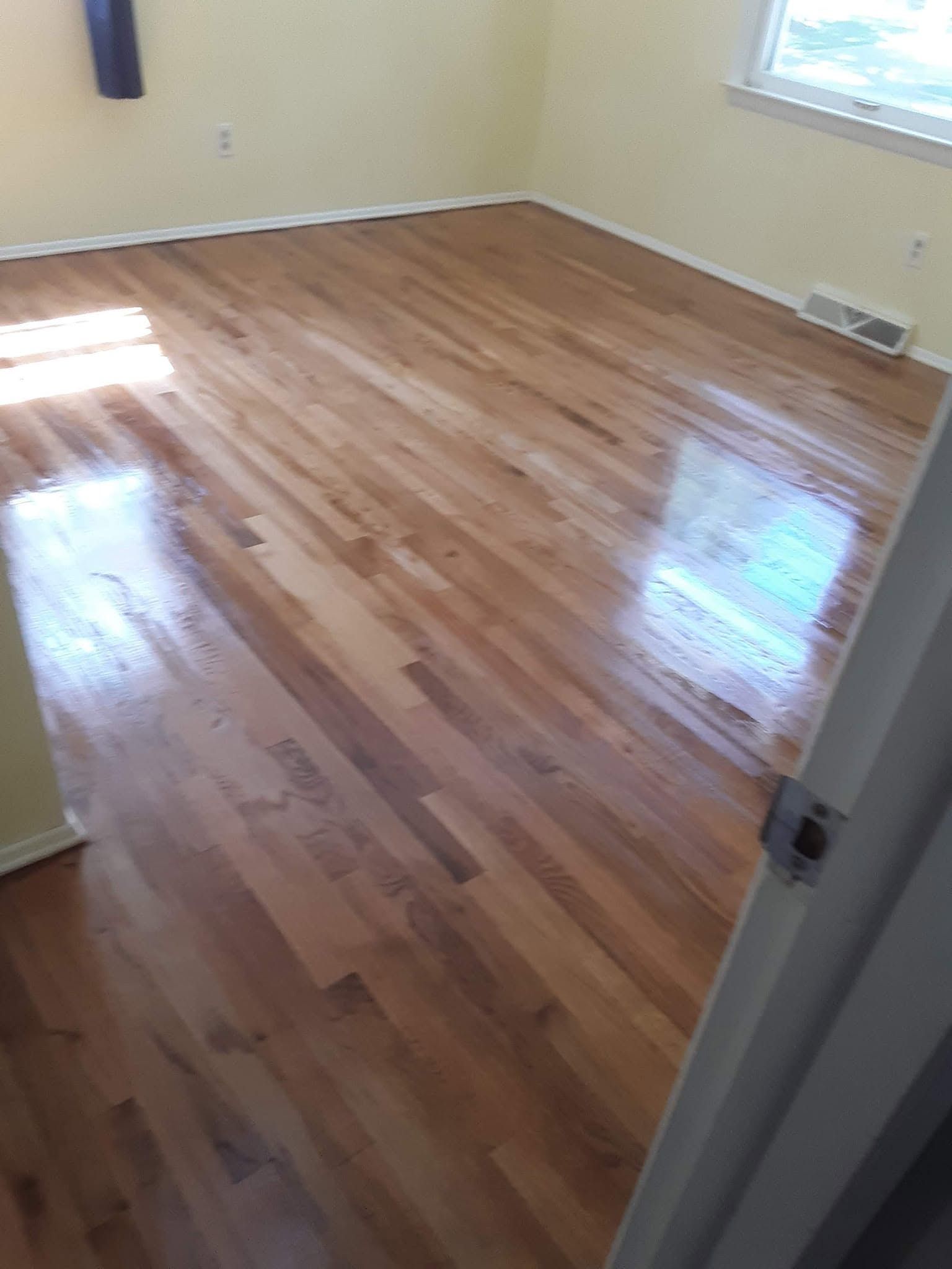 Hardwood floor repair project – Brady Lake OH