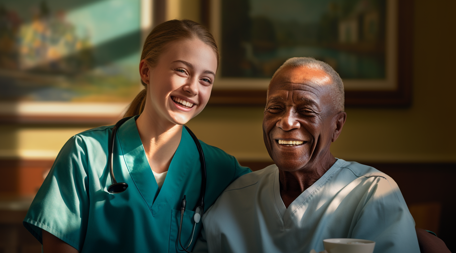 Home care helps seniors with hearing and vision issues with daily support and care.