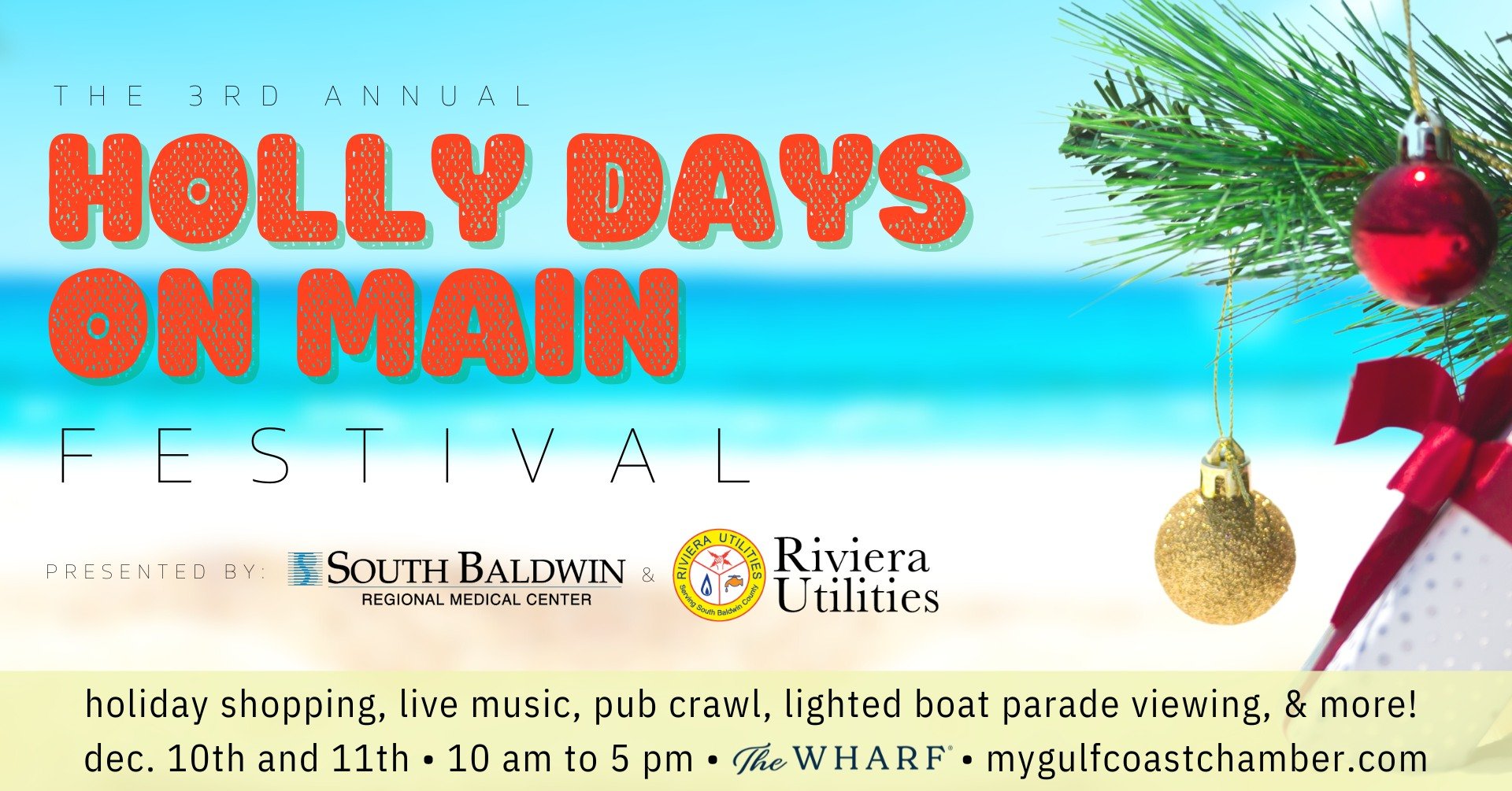 Countdown To The Island s Christmas Party Holly Days On Main