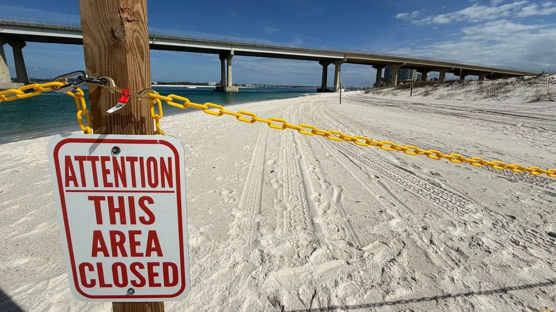 Perdido Pass Beach Closed For Spring Break